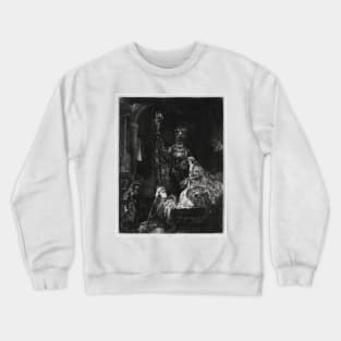 The Presentation in the Temple in the Dark Manner Crewneck Sweatshirt